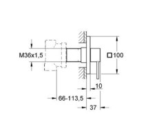 INVERSOR 5 VIAS ALLURE GROHE